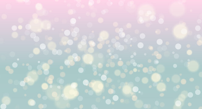 Pastel Bokeh Light Gradient Background