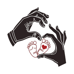 Heart Hands Svg