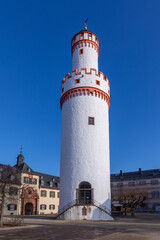 view to Donjon of castle of Bad Homburg