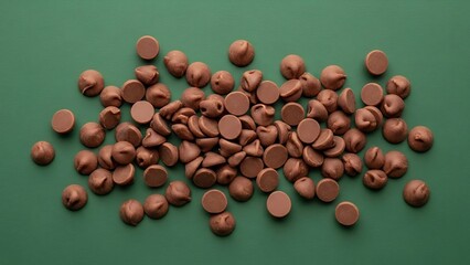 bright chocolate chips