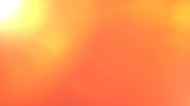 A green background with white border and yellow circle in the middle screen some lights on it sun is shining brightly sky an orange blurred light effects green screen animated chromakey background