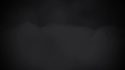 Abstract black void evokes mystery and anticipation