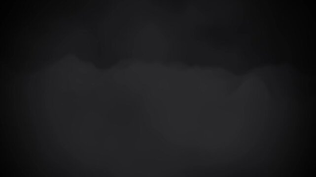 Abstract black void evokes mystery and anticipation