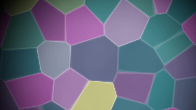 Vibrant geometric patterns create a mesmerizing abstract mosaic