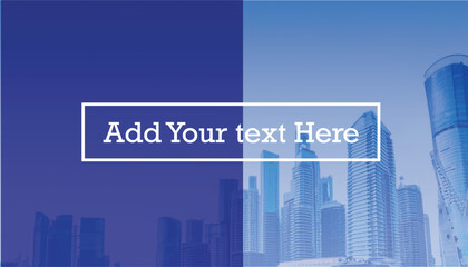 business background with city skyline