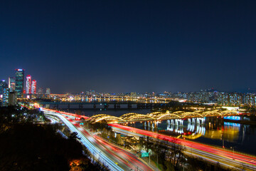 The night view of Seoul 7