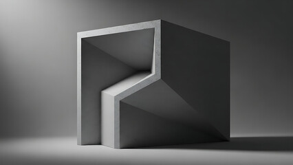 Minimal Architectural Detail Object Clean Modern Material