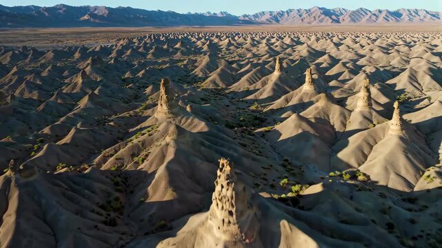 Overlooking the natural scenery of Yadan landform