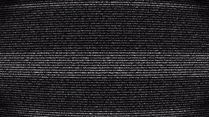 Retro static television with turn on and off animation on black background. tv static with noise glitch screen. 4k video - Powered by Adobe