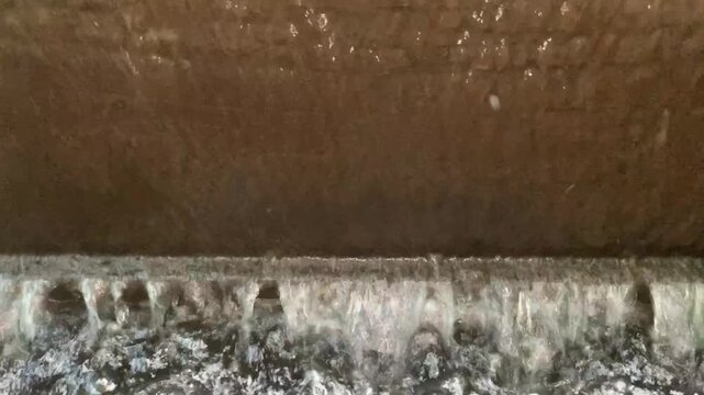 Mosque Fountain Water Flow Creating Calm Spiritual Atmosphere