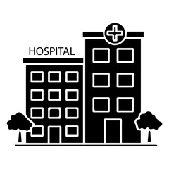 Hospital Building Icon