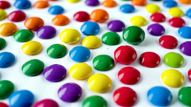 Close-up of colorful candies