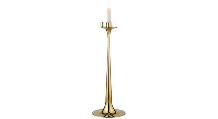 antique brass candlestick
