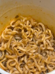 noodle soup in a bowl