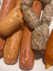 sausage, food