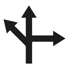 Fototapeta premium Multiple Direction Navigation Icon