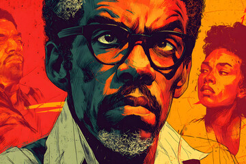 Black History Month illustration