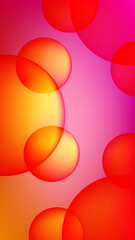 abstract background with bubbles