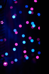 電飾　イルミネーション　玉ボケ　光　きらきら　明かり