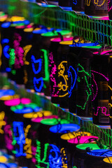 イルミネーション　空き缶　子供　イラスト　SDGs リサイクル　エコ　明かり