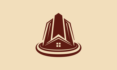 Real Estate Property Modern Logo