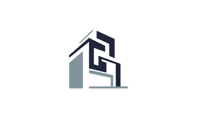 Architect Studio Modern Logo