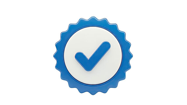 Blue Checkmark Badge