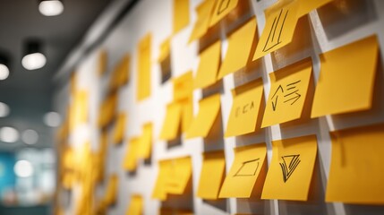 Complex Workflow Diagram and Business Process Mapping in an Office