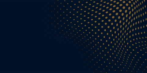 Texture digital wave of particles. Futuristic point wave. Technology background vector. Art