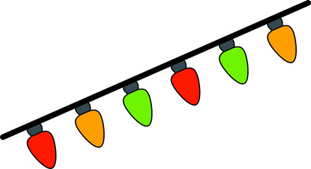 Decorative Christmas Lights Garland