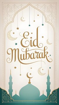 Eid al-Fitr greeting cards