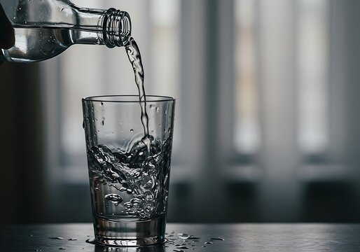 Thirst Quenched: Pouring Moment