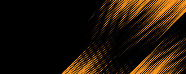 orange black brush Car sticker wrap pattern banner abstract sporty lines black orange. eps 10