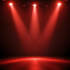 spotlight on stage