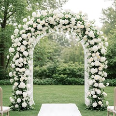 Floral Arch, Verdant Promise