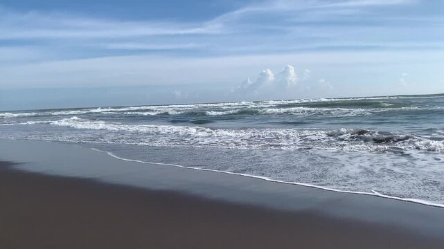 Parangtritis Big Waves | Powerful Ocean Waves on the Southern Coast of Java
