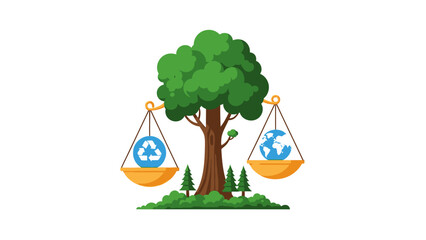 Balancing ecology and resources A conceptual representation of environmental sustainability