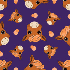 seamless pattern with animals