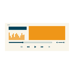 Music Player UI Element