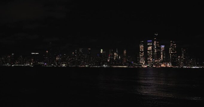 night view of the city