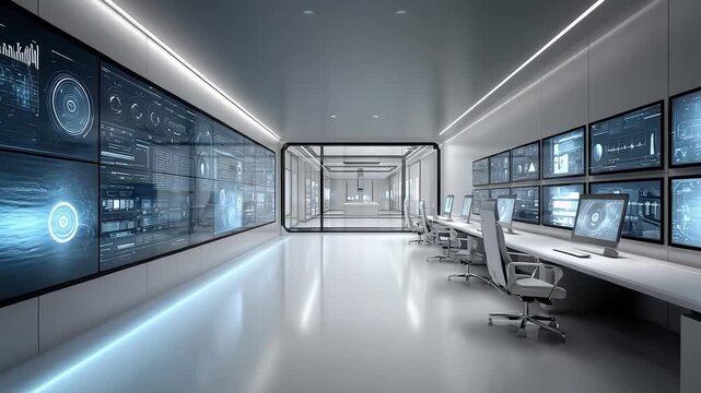 Data Visualization of Future City Control Center