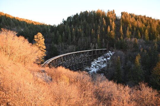 Mexican Canyon Trestle in Cloudcroft, New Mexico