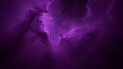 Dark Ethereal Purple Space Cloud Texture