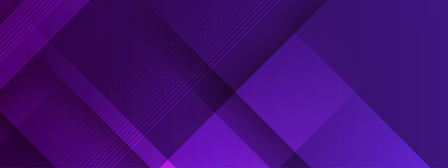 Obraz premium Displays an abstract background of purple geometric shapes and lines