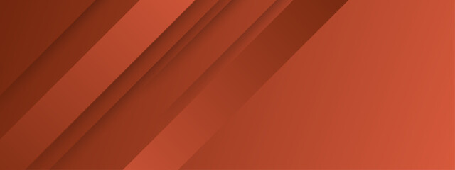Obraz premium Abstract background with orange diagonal stripes and shadows