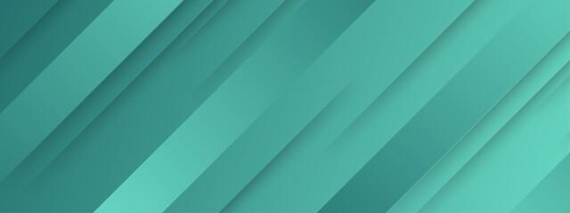 Obraz premium Abstract green lines forming an angled striped pattern