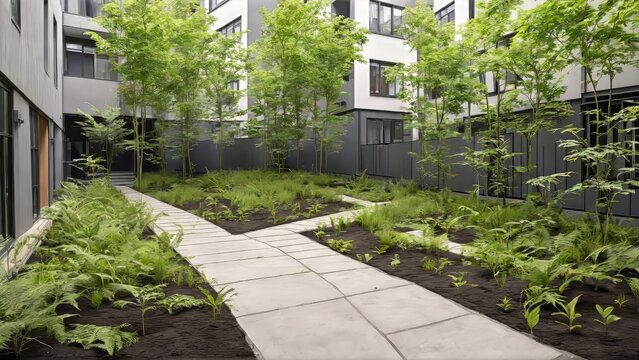 Urban pocket forest (Miyawaki) revitalizing vacant lot &mdash; urban rewilding editorial
