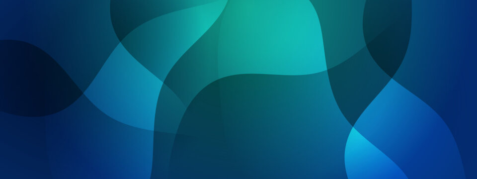 Abstract blue and teal background with rounded shapes suitable for graphic designs, social media posts, web backgrounds, and digital art creations