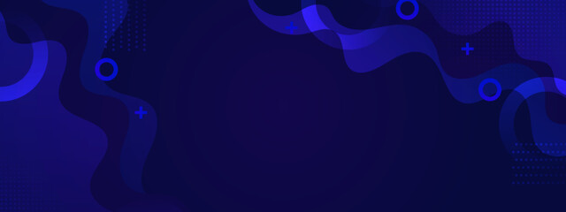 Dark blue abstract design with circles, plus signs, and dotted patterns. Suitable for backgrounds, web design, packaging, and digital art projects
