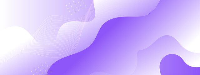 Abstract background suitable for graphic design projects, presentations, and advertising campaigns. Vibrant purple gradients with flowing shapes create a dynamic visual impact